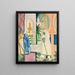 In de tempelzaal - August Macke — ingelijst kunstwerk aan de muur