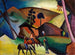 Indianen te paard - August Macke — weergave van het kunstwerk
