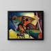Indianen te paard - August Macke — ingelijst kunstwerk aan de muur