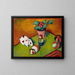 De speelgoedjes van Little Walter - August Macke — ingelijst kunstwerk aan de muur