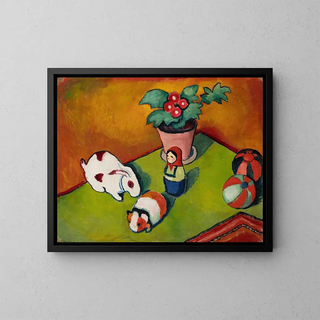August Macke - Little WalterS Toys.webp