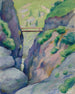 Gorges du Tegernsee - August Macke — weergave van het kunstwerk