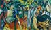 tuin zoologisch park I - August Macke — weergave van het kunstwerk