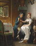 L'admirateur - August Müller — weergave van het kunstwerk