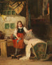 Vriendschappelijke liefde - August Müller — weergave van het kunstwerk