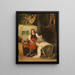 Vriendschappelijke liefde - August Müller — ingelijst kunstwerk aan de muur