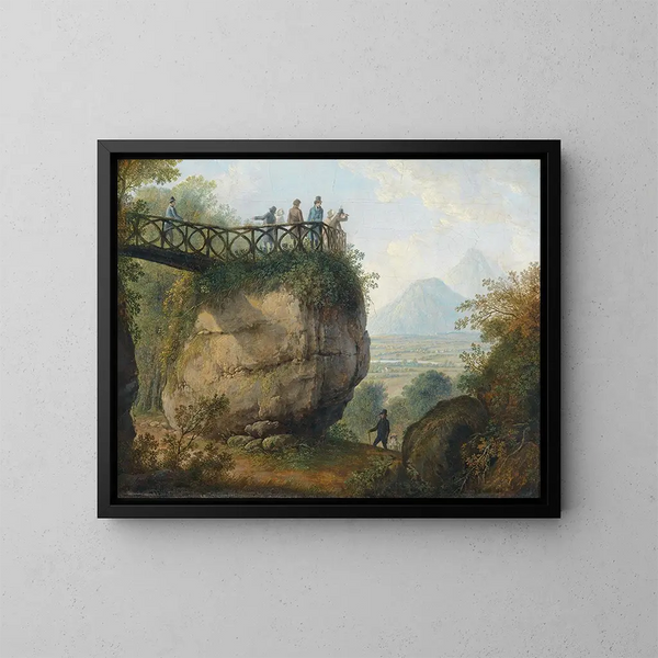 La tour d'observation - August Piepenhagen — ingelijst kunstwerk aan de muur