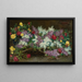 Lilas en rozen - August Pollak — ingelijst kunstwerk aan de muur