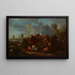 Ontmoeting - August Querfurt — ingelijst kunstwerk aan de muur