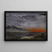 Zonsondergang - August Strindberg — ingelijst kunstwerk aan de muur