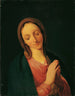 Madone - August von Pettenkofen — weergave van het kunstwerk