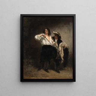 August von Pettenkofen - Na het tweegevecht.webp