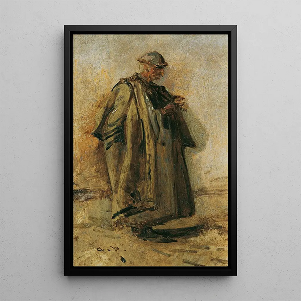Reproductie van het schilderij Berger Hongaarse - August von Pettenkofen