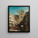 De controverse van de zangers in Wartburg - August von Wille — ingelijst kunstwerk aan de muur
