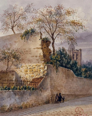 AugusteSbastien Bnard - Rue Clovis mur de PhilippeAuguste.webp