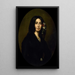 Reproductie van het schilderij Portret van George Sand - Auguste Charpentier