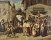 van Marchands ambulants à Tivoli - Auguste Dutuit — weergave van het kunstwerk