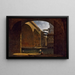 De brug en de pomp Notre-Dame gezien vanaf de Quai de Gesvres - Auguste Jacques Régnier — ingelijst kunstwerk aan de muur