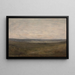 Hoog plateau - Auguste Pointelin — ingelijst kunstwerk aan de muur