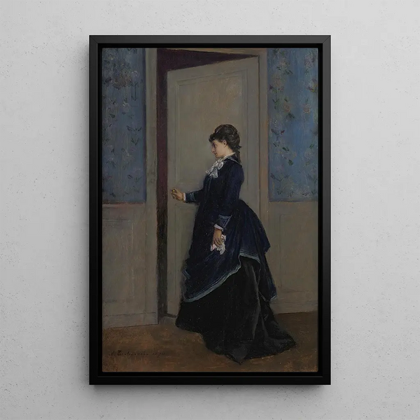 Auguste Toulmouche - An Elegant Lady.webp