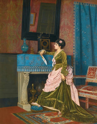 Auguste Toulmouche - La Lettre Damour.webp