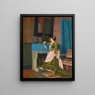 Auguste Toulmouche - La Lettre Damour.webp