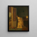 Het verrassingsboeket - Auguste Toulmouche — ingelijst kunstwerk aan de muur