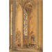 Reproduction of the painting Interior of a Gothic church - Augustus Pugin