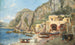 La Plage à Capri - Augustus Tulk — weergave van het kunstwerk