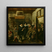 Aumôniers en bezoek aan huis - Anoniem — ingelijst kunstwerk aan de muur