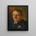 Portrait of Pavol Gall - Aurel Ballo — framed artwork on a wall