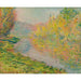 Reproductie van het schilderij Herfst in Jeufosse - Claude Monet