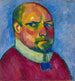 Zelfportret - Alexej von Jawlensky — weergave van het kunstwerk