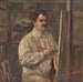 Zelfportret - Gustv Mall — weergave van het kunstwerk
