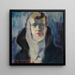 Zelfportret - Jalmari Ruokokoski — ingelijst kunstwerk aan de muur