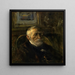 Zelfportret - Jozef Israëls — ingelijst kunstwerk aan de muur