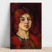 Reproductie van het schilderij Zelfportret - Suzanne Valadon