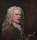 Self-portrait Painting - William Hogarth — artwork view