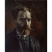 Reproduction of the painting Self-portrait with Pipe - Vincent van Gogh