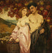 Zelfportret met Siciliaan - Edward Okuń — weergave van het kunstwerk