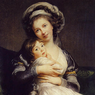 Autoportrait avec sa fille Julie Jeanne Julie Louise - Elisabeth Louise Vige Le Brun