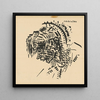Autoportrait en tête comme P Kubnan - Arnold Peter Weisz-Kubnan