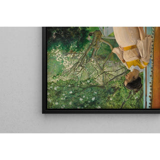 Aux portes-fenêtres - La femme de l'artiste - Laurits Andersen Ring | Reproduction Tableau Décoration murale affiche copie