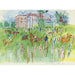 Reproductie van het schilderij Voor de Vertrek, Ascot - Raoul Dufy