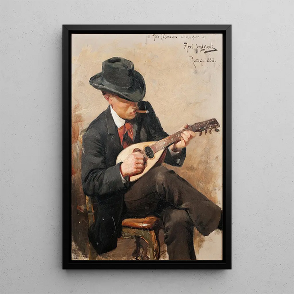 Reproductie van het schilderij Aron Johansson - Axel Jungstedt