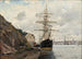 Maritieme benadering van Stockholm - Axel Lindman — weergave van het kunstwerk