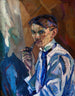 Zelfportret - Axel Törneman — weergave van het kunstwerk