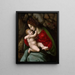 Maagd met Kind - Bacchiacca — ingelijst kunstwerk aan de muur