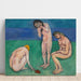 Reproductie van het schilderij van de badende vrouwen met de schildpad - Henri Matisse