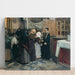 Reproduction of the painting Kissing the relic - Joaquín Sorolla